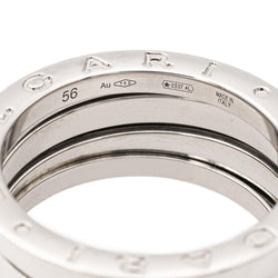 Bague Bandeau BULGARI "B.Zero1" en or blanc - Castafiore