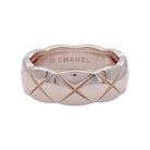 Bague Bandeau CHANEL "Coco Crush" en or rose - Castafiore