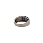 Bague Bandeau en or blanc et iolite - Castafiore