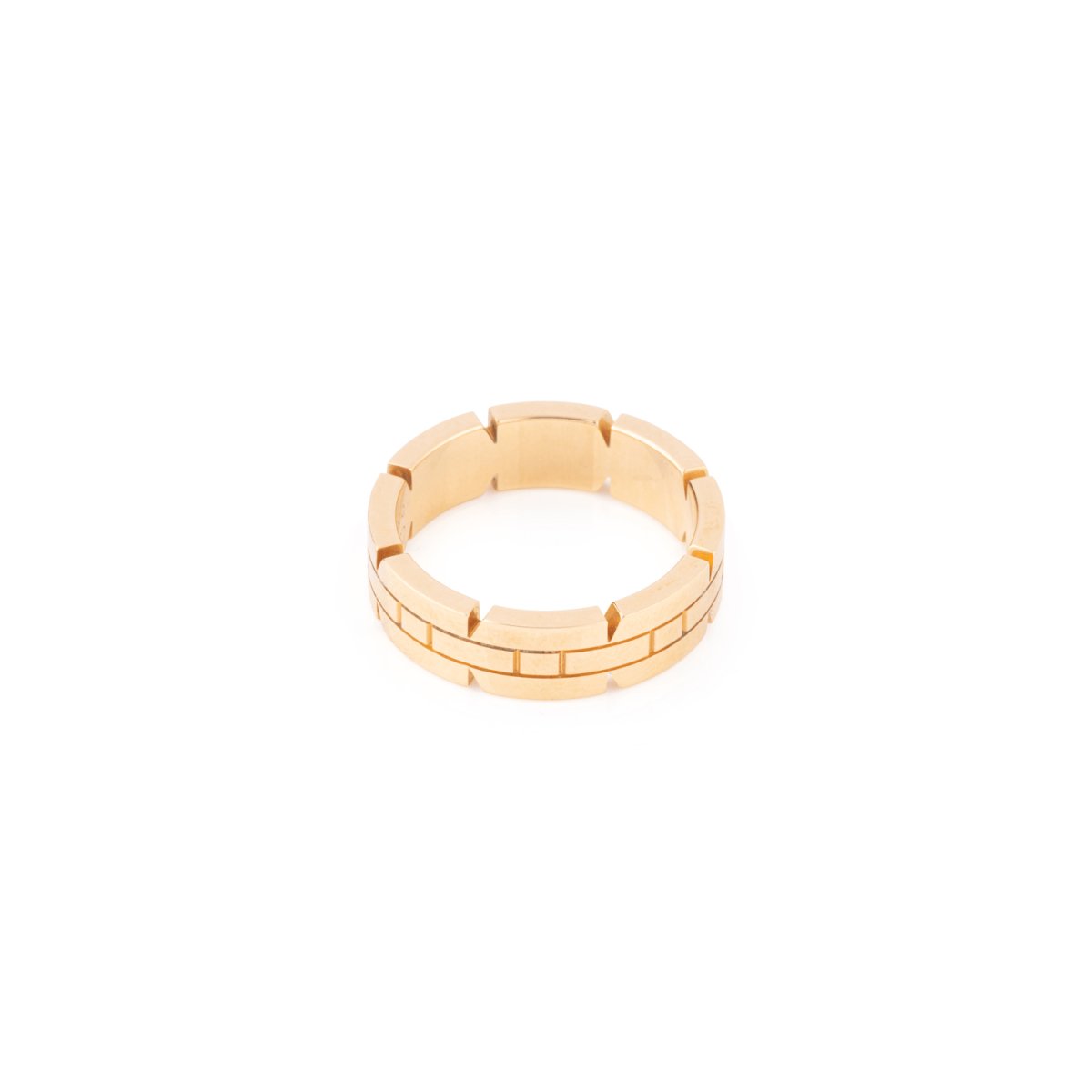 Bague bandeau en or jaune CARTIER - Castafiore
