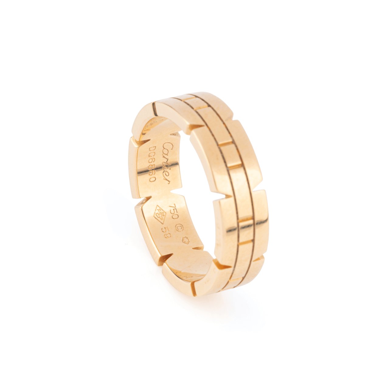 Bague bandeau en or jaune CARTIER - Castafiore