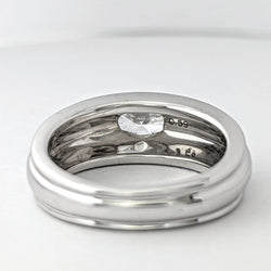 Bague Boucheron "Axelle" en or blanc et diamant - Castafiore