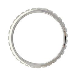 Bague Boucheron "Clou de Paris" en platine - Castafiore