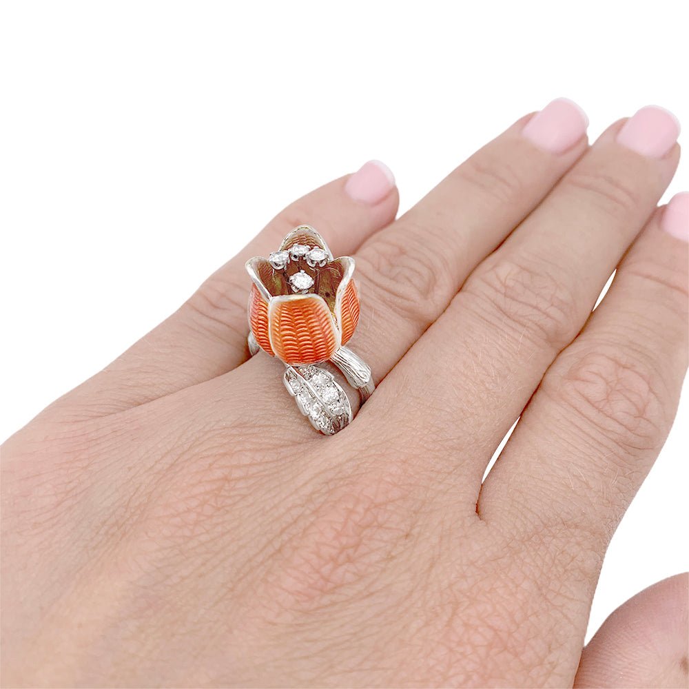 Boucheron clearance flower ring