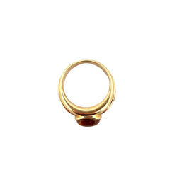 Bague BOUCHERON en or jaune et citrine - Castafiore