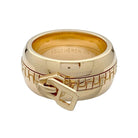 Bague Boucheron, "Zip", or jaune 750/000 - Castafiore