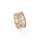 Bague BUCCELLATI "Eternel" en or jaune et or blanc - Castafiore