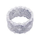 Bague Buccellati, "Tulle", or blanc, diamants. - Castafiore