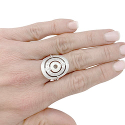 Bague Bulgari, "Astrale", or blanc - Castafiore