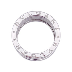 Bague Bulgari, “B.Zero1”, or blanc, trés grand modèle. - Castafiore