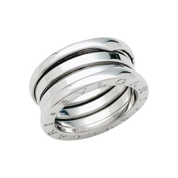 Bague "B.Zero1" BULGARI, or blanc - Castafiore