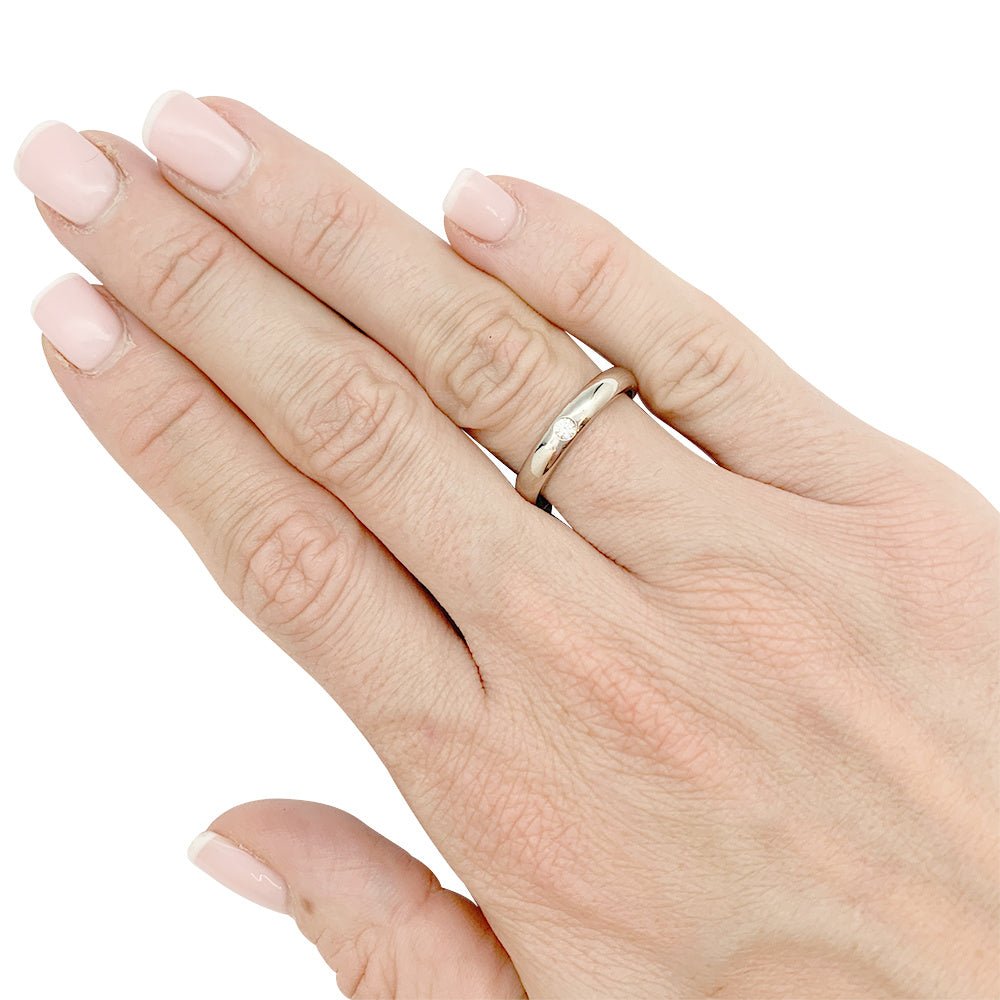 Cartier ring, 1895, platinum, diamond