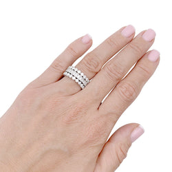 Bague CARTIER en platine et diamants - Castafiore