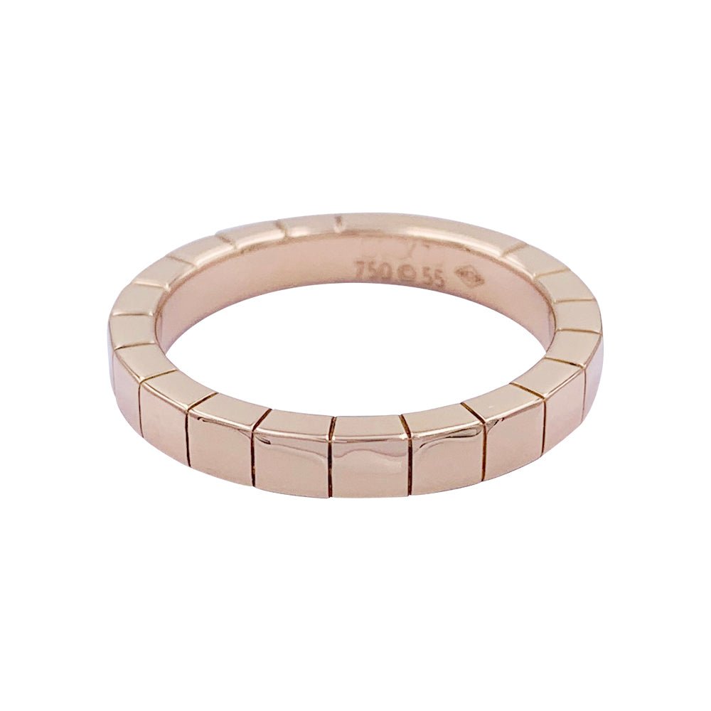 Bague Cartier, "Lanière", or rose - Castafiore