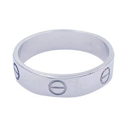 Bague Cartier, "Love", or blanc. - Castafiore