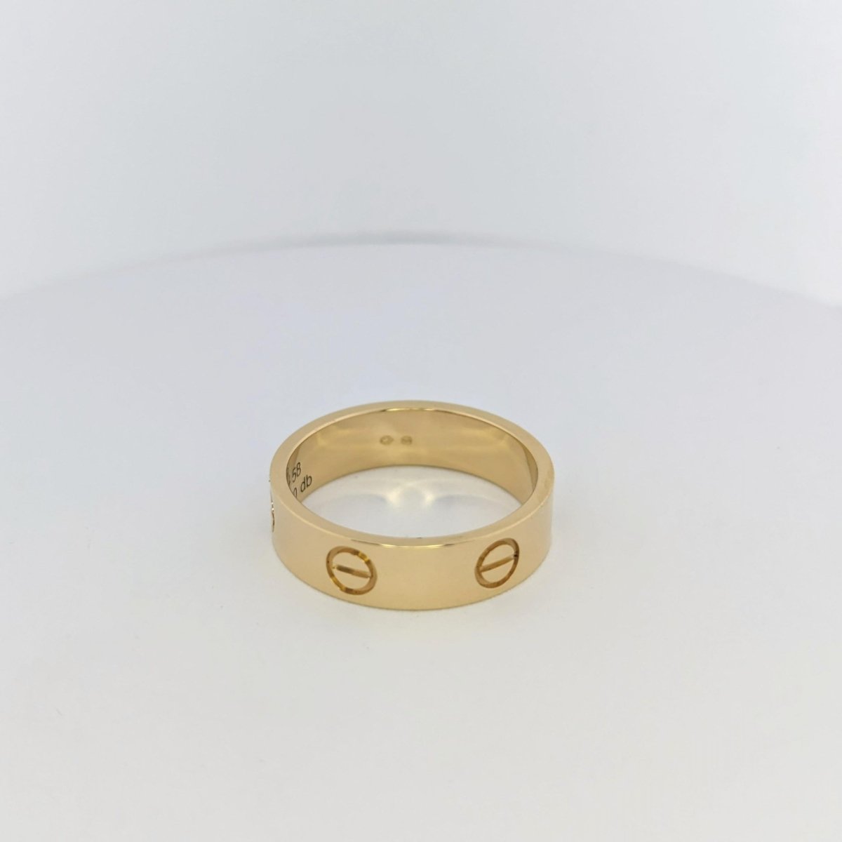 Bague Cartier Love or jaune - Castafiore