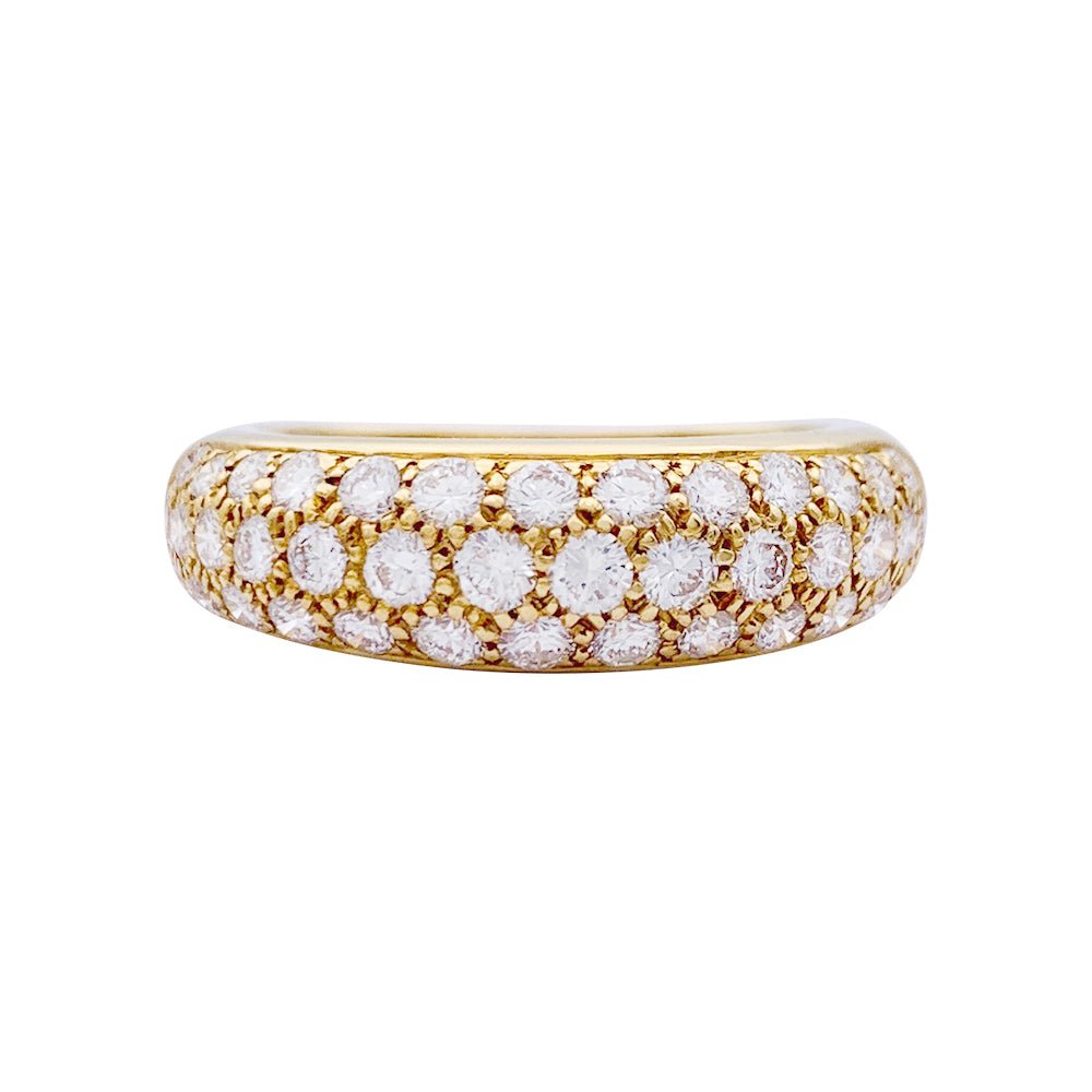 Bague Cartier, "Mimi", or jaune, diamants. - Castafiore