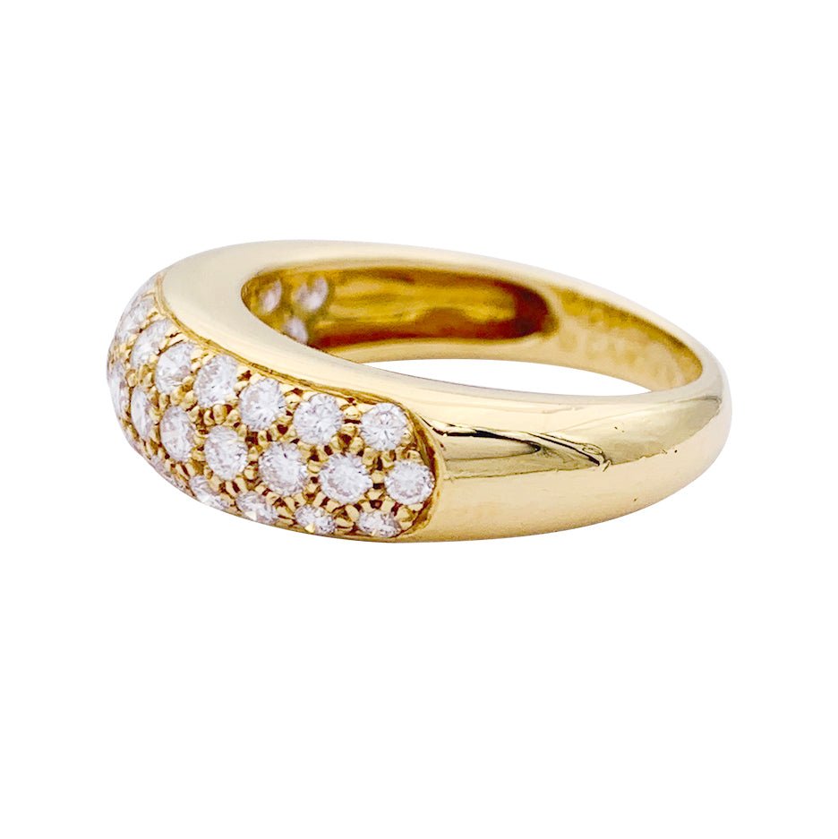Bague Cartier, "Mimi", or jaune, diamants. - Castafiore