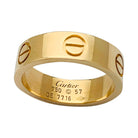 Bague Cartier modèle "Love" en or jaune - Castafiore