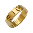 Bague Cartier modèle "Love" en or jaune - Castafiore