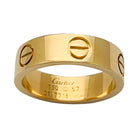 Bague Cartier modèle "Love" en or jaune - Castafiore