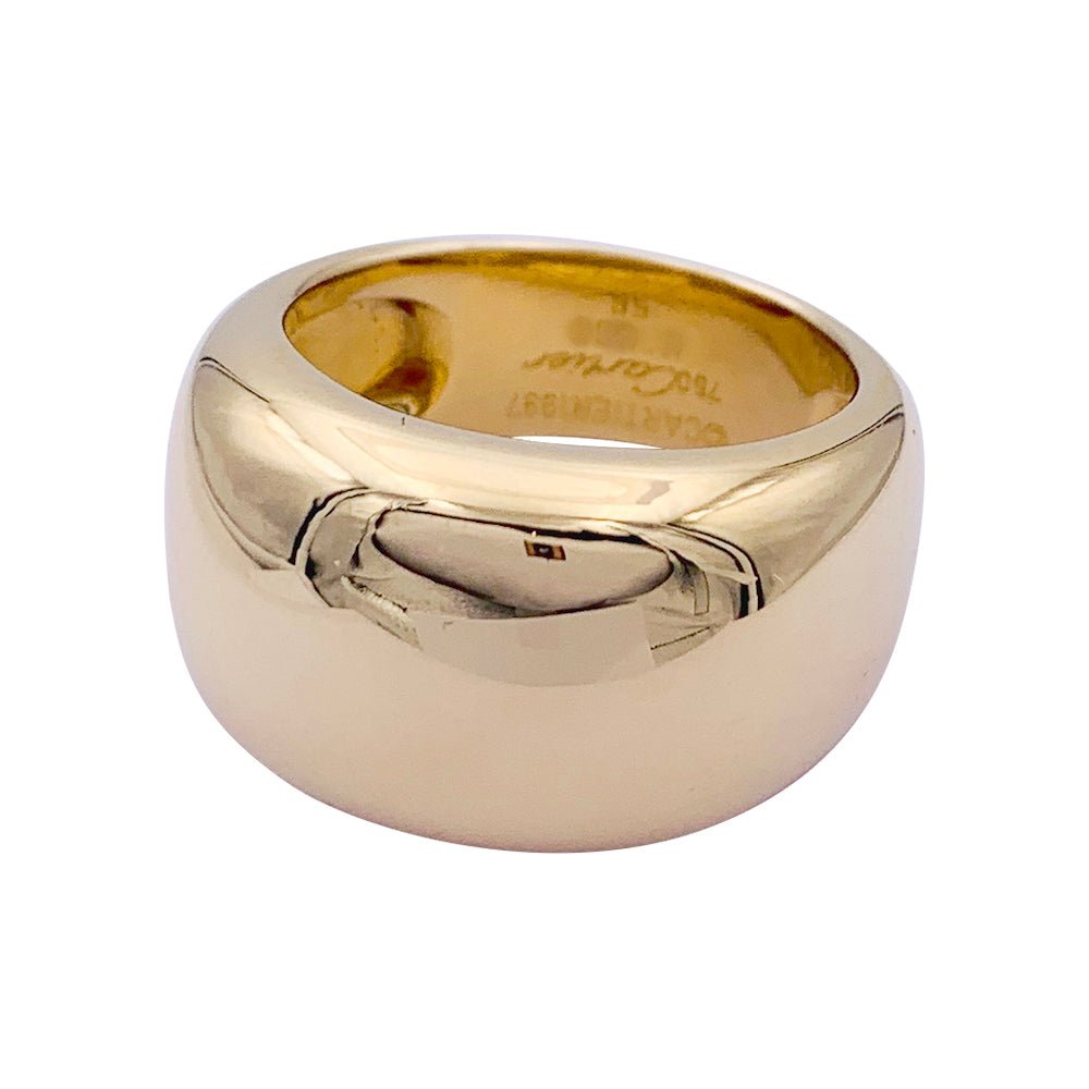 Bague CARTIER "Paris Nouvelle vague" en or jaune - Castafiore