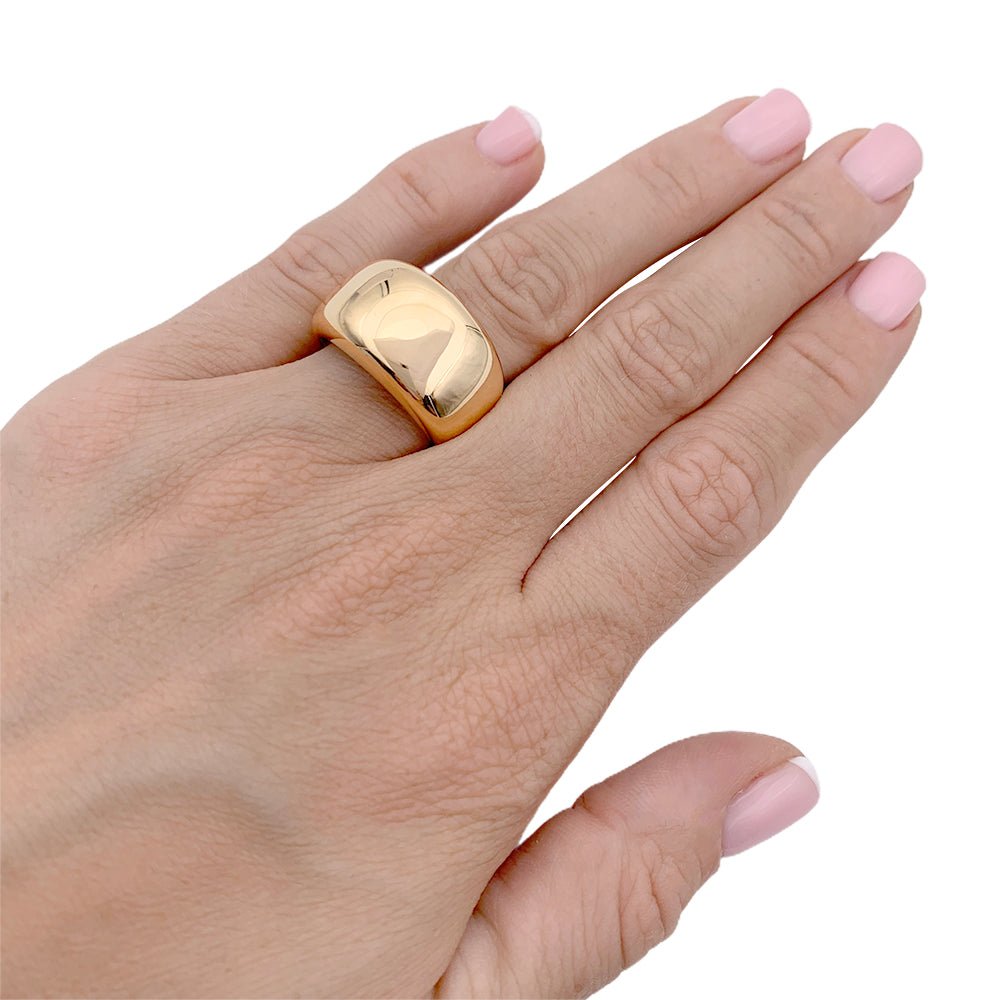 Bague CARTIER "Paris Nouvelle vague" en or jaune - Castafiore