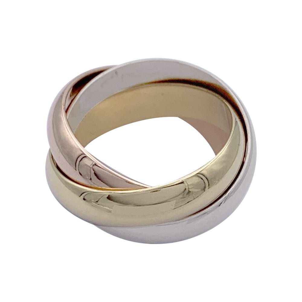 Bague Cartier "Trinity" 3 ors, grand modèle. - Castafiore