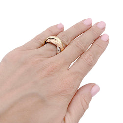 Bague Cartier "Trinity" 3 ors, grand modèle. - Castafiore