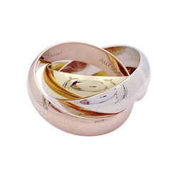 Bague CARTIER "Trinity" trois ors - Castafiore