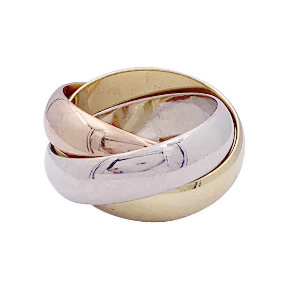 Bague CARTIER "Trinity" trois ors - Castafiore