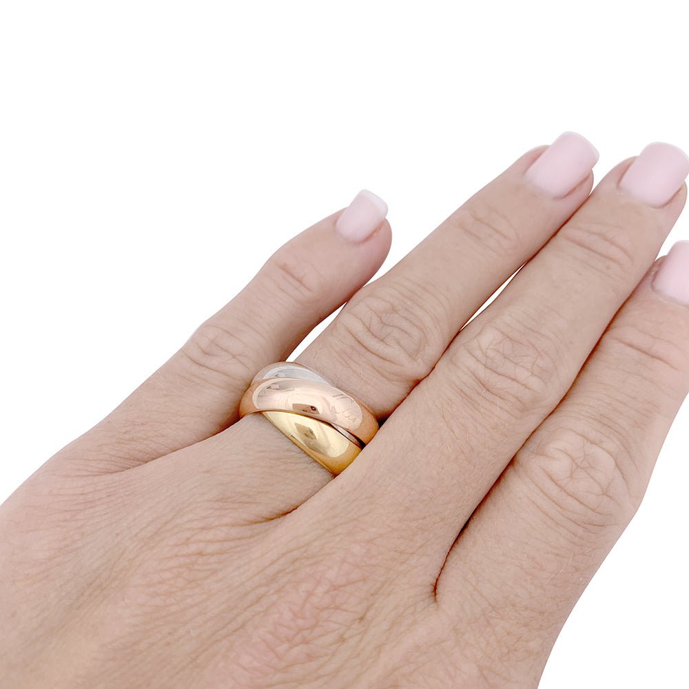 Bague CARTIER "Trinity" trois ors - Castafiore