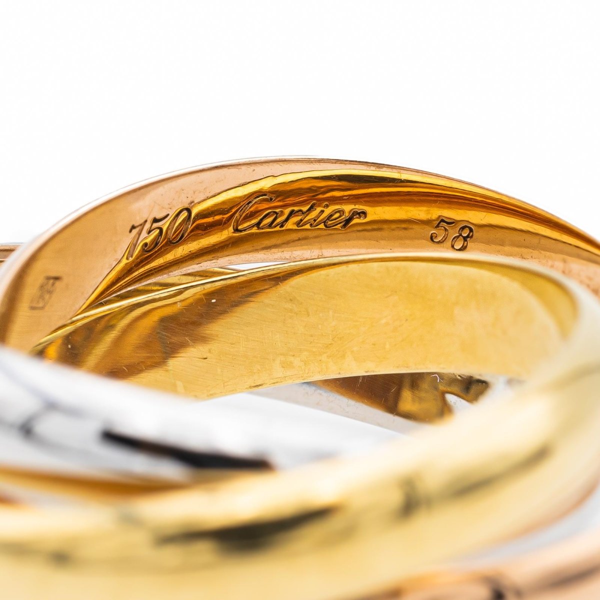 Bague CARTIER Trinity trois ors - Castafiore