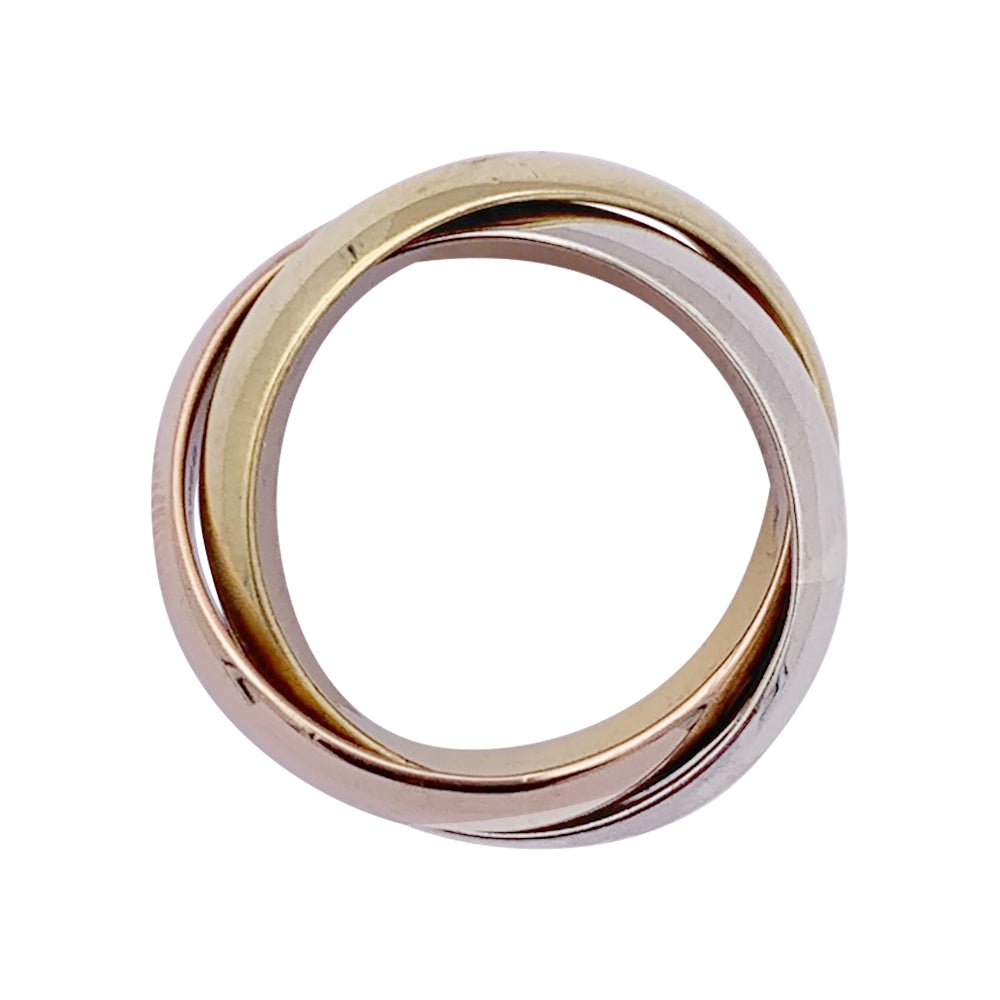 Bague CARTIER "Trinity" trois ors - Castafiore