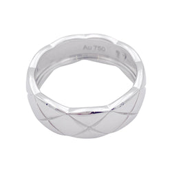 Bague Chanel, "Coco Crush", en or blanc. - Castafiore