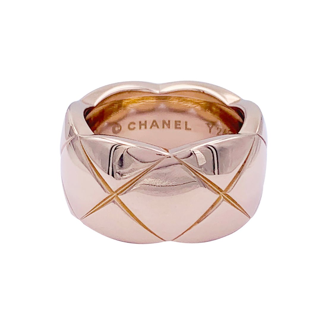 Bague Chanel, "Coco Crush", en or rose. - Castafiore