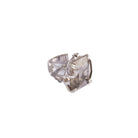 Bague CHANEL en or gris, diamants et quartz rutile - Castafiore