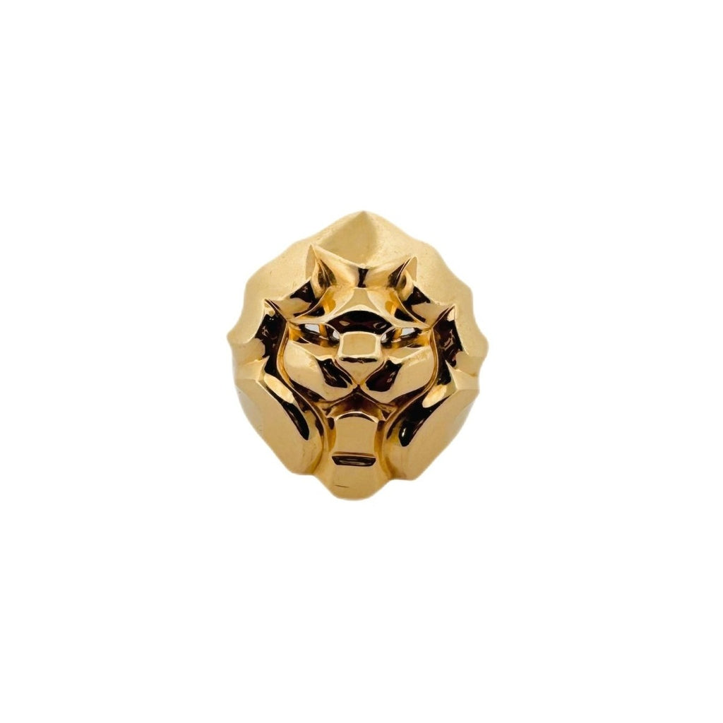Bague CHANEL "Lion" en or jaune - Castafiore