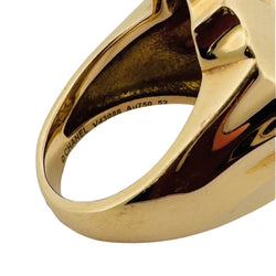 Bague CHANEL "Lion" en or jaune - Castafiore