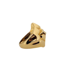 Bague CHANEL "Lion" en or jaune - Castafiore