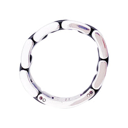 Bague CHANEL "Ultra" en or blanc et céramique - Castafiore