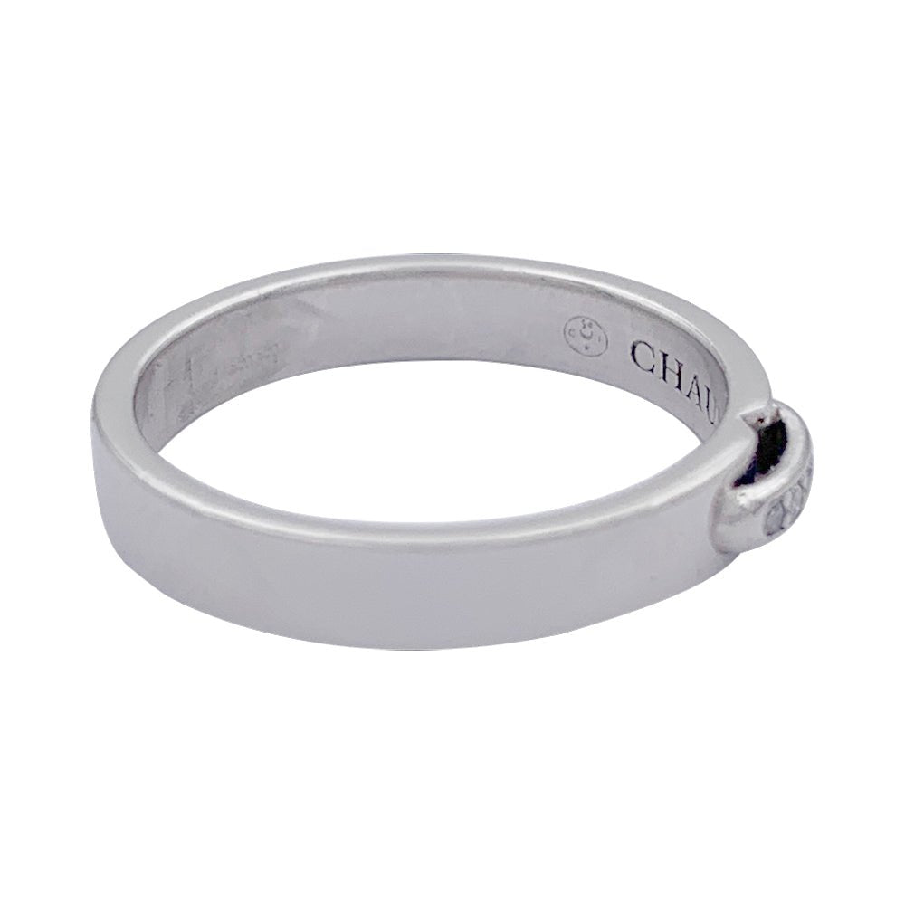 Bague Chaumet , "Alliance Liens Evidence", platine, diamants - Castafiore