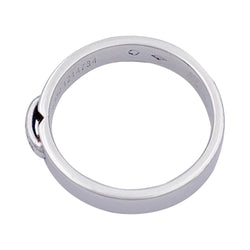 Bague Chaumet , "Alliance Liens Evidence", platine, diamants - Castafiore