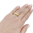 Bague CHAUMET "Carrosse" en or jaune - Castafiore