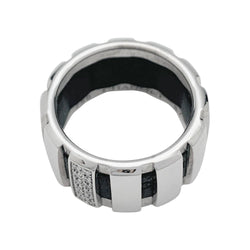 Bague Chaumet, "Class One", or blanc, diamants - Castafiore