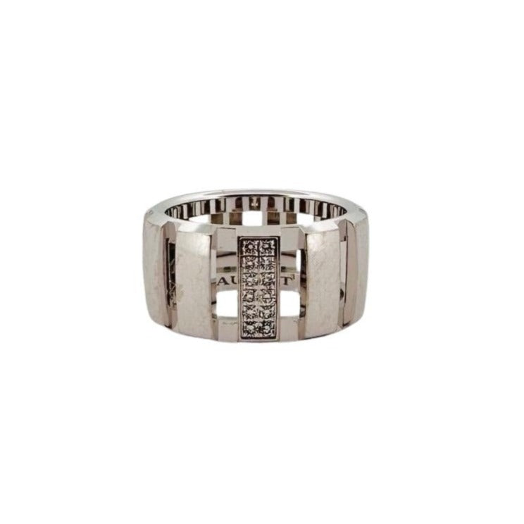 Bague CHAUMET en or blanc et diamants - Castafiore