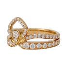 Bague Chaumet "Joséphine - Eclat Floral" en or rose, diamants - Castafiore