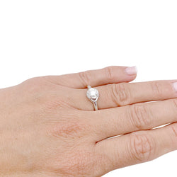 Bague Chaumet, "Liens d'Amour", platine, diamants. - Castafiore