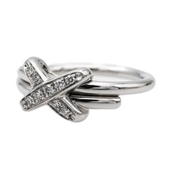 Bague CHAUMET Liens en or blanc et diamants - Castafiore