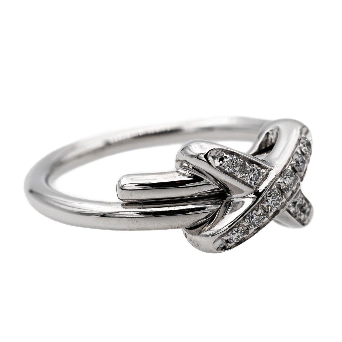 Bague CHAUMET Liens en or blanc et diamants - Castafiore